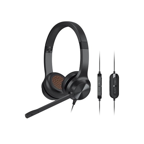 Kufje me mikrofon Creative 51EF0980AA000, me telekomandë, për zë të qartë, të zeza