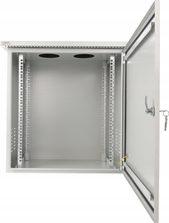 Kabinet muri Pulsar RK1264-G, 12U 19", 600x400mm, gri