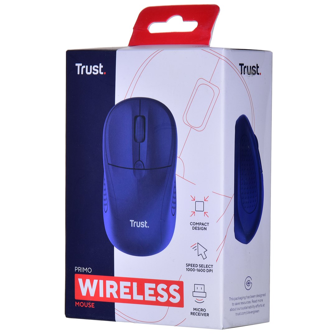 Maus Trust Primo, RF Wireless, i kaltër