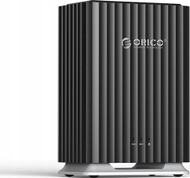 Kuti eksternale Orico 9728C3, për 2 disqe 2.5" 3.5", USB C 3.2, e zezë
