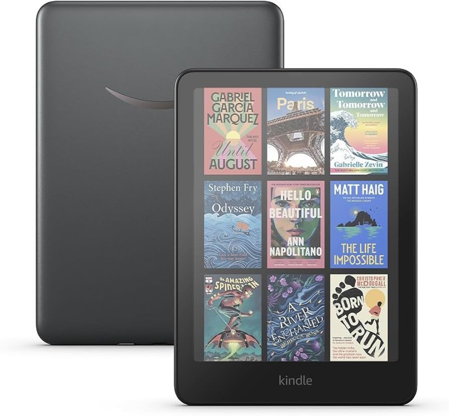 Електронски читач Amazon Kindle Colorsoft Signature Edition, 7\", 32GB, црна металик