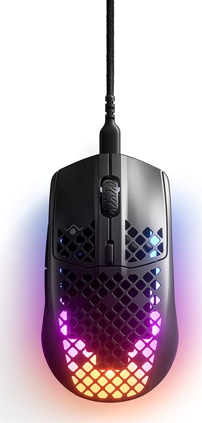 Maus за гејминг SteelSeries Aerox 3, оптички, RGB, црн