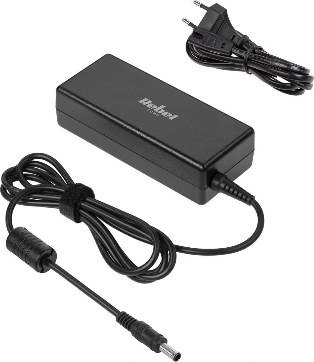 Karikues laptopi Rebel për Samsung, 90W, 19V 4.74A, i zi