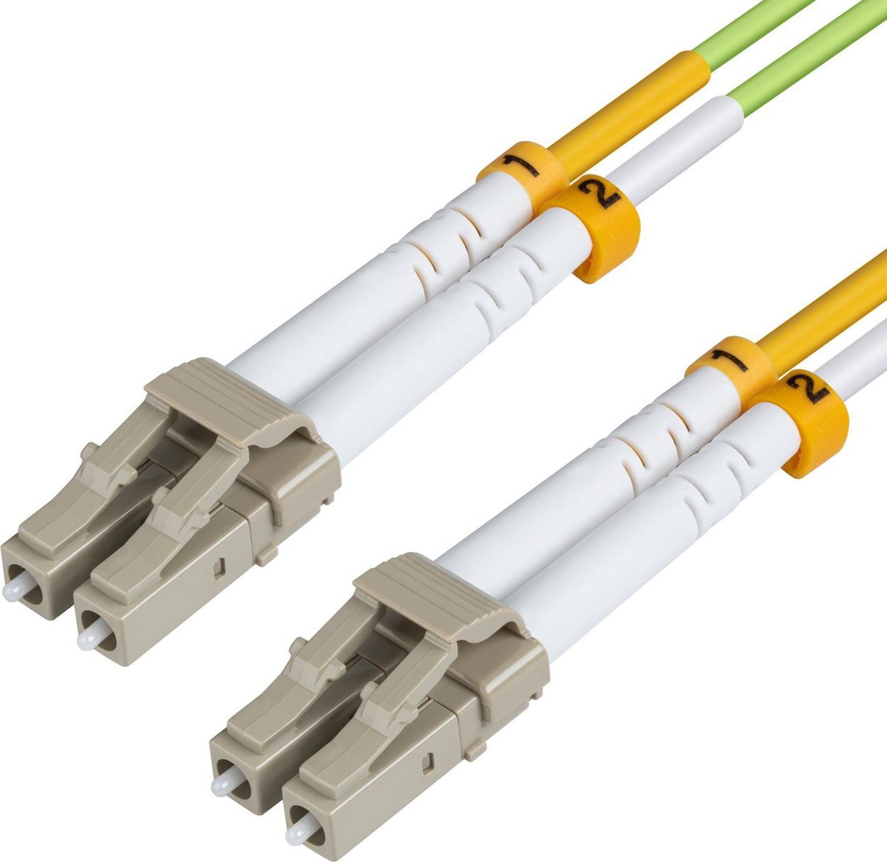 Kабел влакно оптика Microconnect FIB551015, 15 m, Multimode OM5 LC, зелен