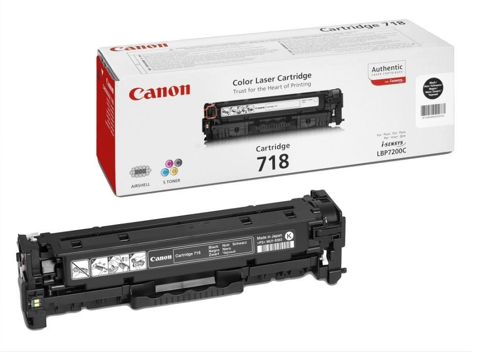 Toner Canon CRG-718BK, i zi