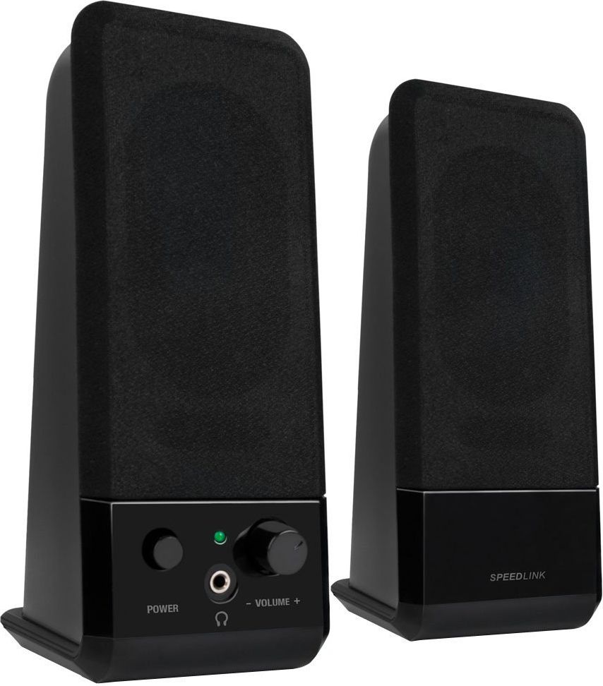 Kokore stereo Speedlink Event SL-8004-BK, 5W RMS, USB, të zeza