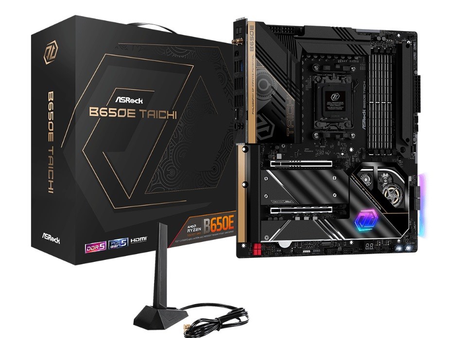 Pllakë amë Asrock B650E Taichi AMD B650 Socket AM5 Extended ATX