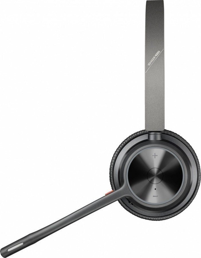Kufje pa tela Poly Voyager 4320 UC, Bluetooth, me mikrofon, të zeza