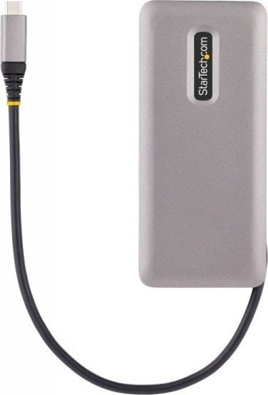 Hub USB C StarTech.com 4 porta, USB 3.2 Gen 2 10Gbps, Power Delivery 100W, gri
