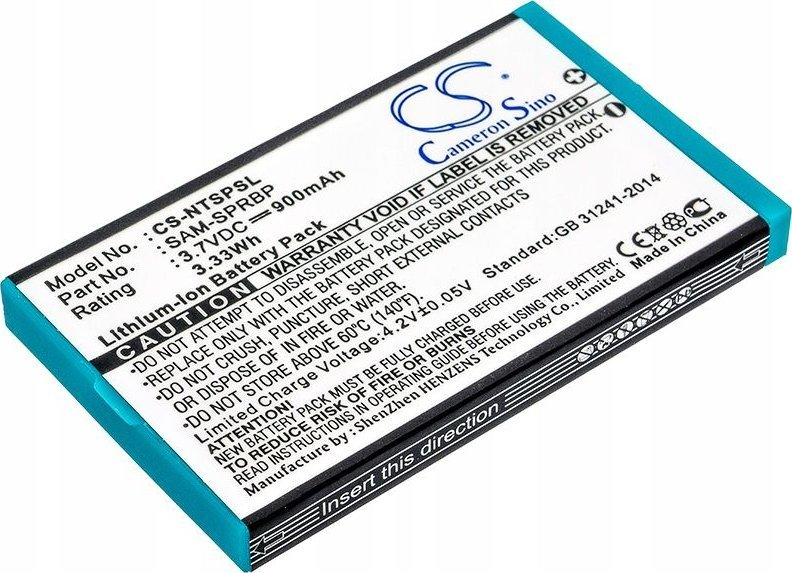 Bateri për konzolë Nintendo Game Boy Advance SP, Li-ion, 900mAh, 3.7V