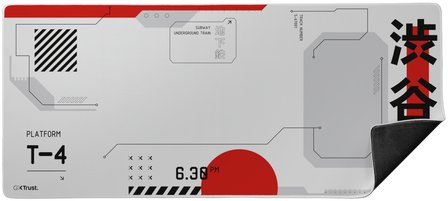 Mousepad Trust GXT 759 XXL Japan, 93x30cm, e bardhë