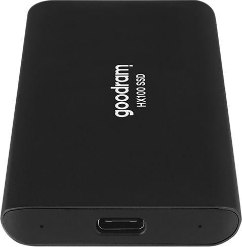 Надворешен SSD GoodRam HX100, 512GB, USB 3.2, црн