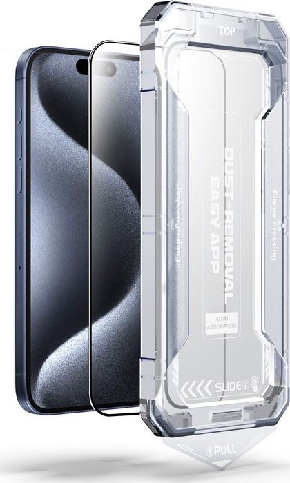 Xham mbrojtës Mobile Origin për iPhone 16 Pro, 0.33mm, transparencë e lartë