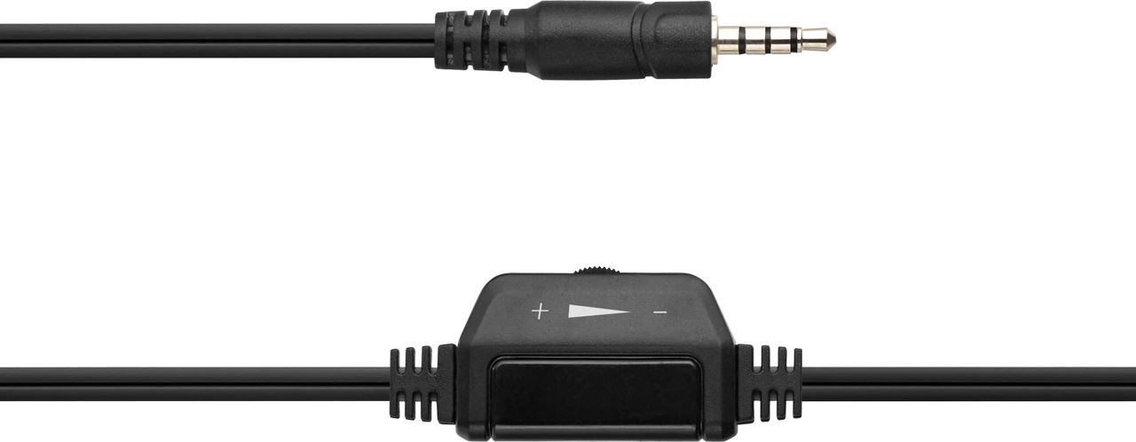 Жичани слушалки Canyon HSC-1, за повици и музика, црни