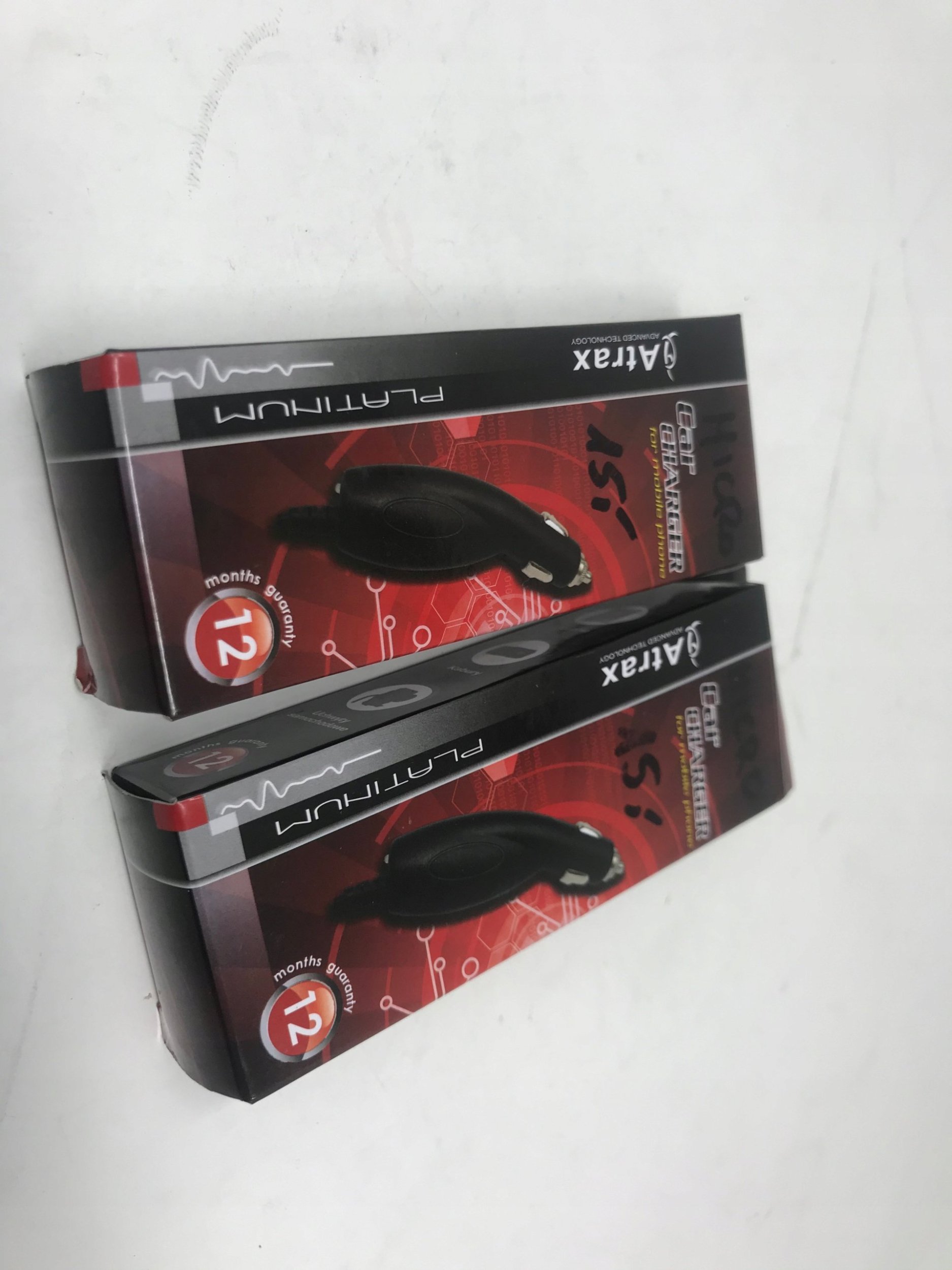 Полнач за автомобил ATX Platinum Premium, 12/24V, 1A, со кабел micro USB, црн