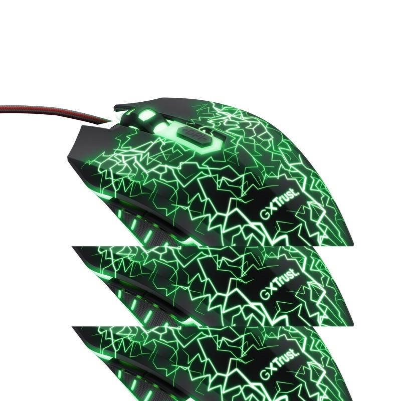Maus dhe mauspad TRUST BASICS GAMING