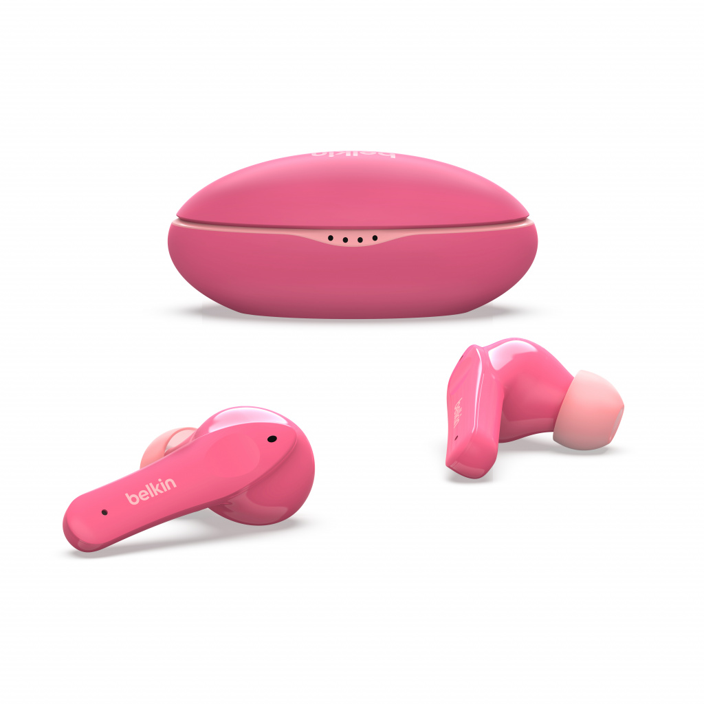 Dëgjuese Belkin Soundform Nano Kids, rozë