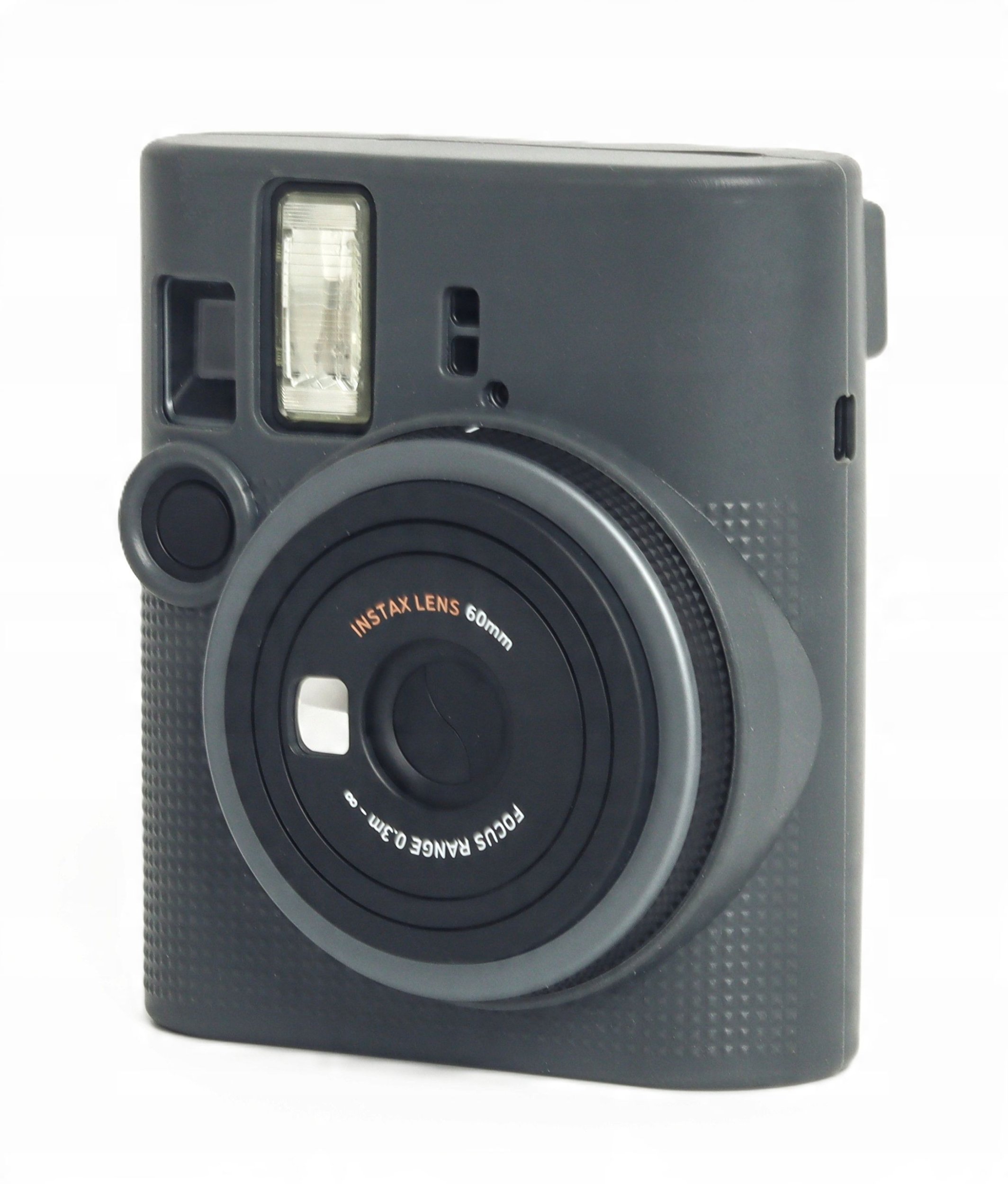 Mbështjellëse silikoni LoveInstant për FUJIFILM Instax Mini 41, me kapak, gri