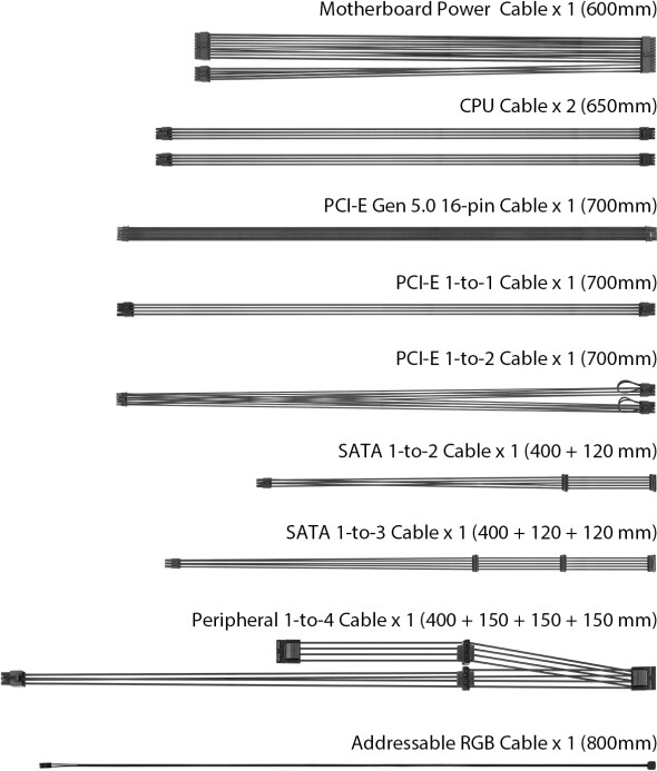 Burim energjie ASUS ROG STRIX 850W Gold Aura Edition - 850W