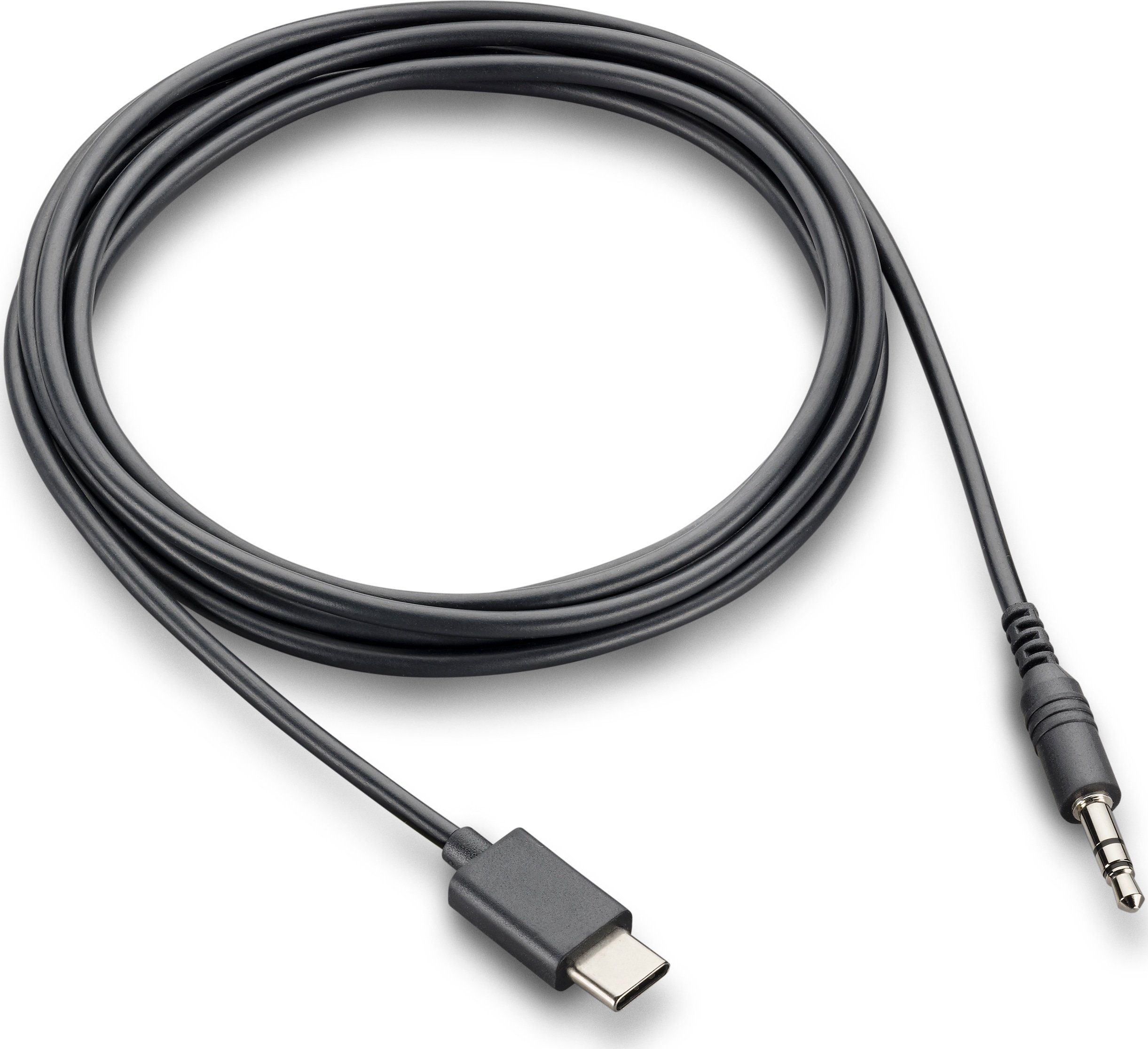 Kabllo audio HP Poly Voyager Surround 80 85 UC, adapter 3.5mm, e zezë