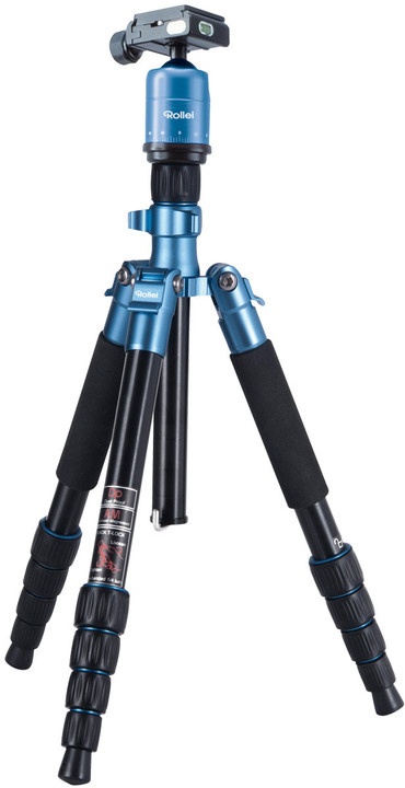 Tripod Rollei Compact Traveler, i kaltër 