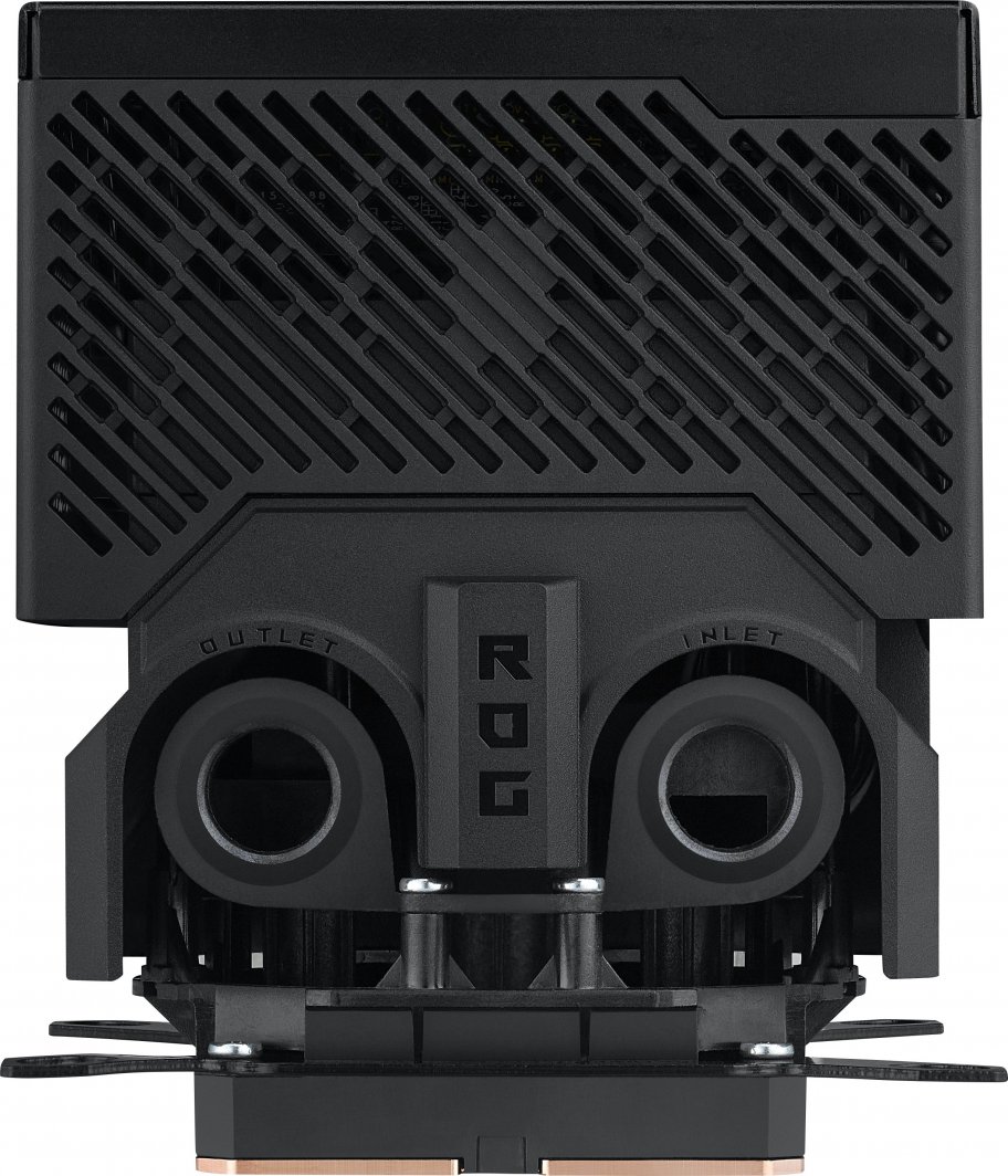 Bllok uji për ftohës ASUS ROG Ryujin III WB, Asetek, 3.5” LCD, i zi