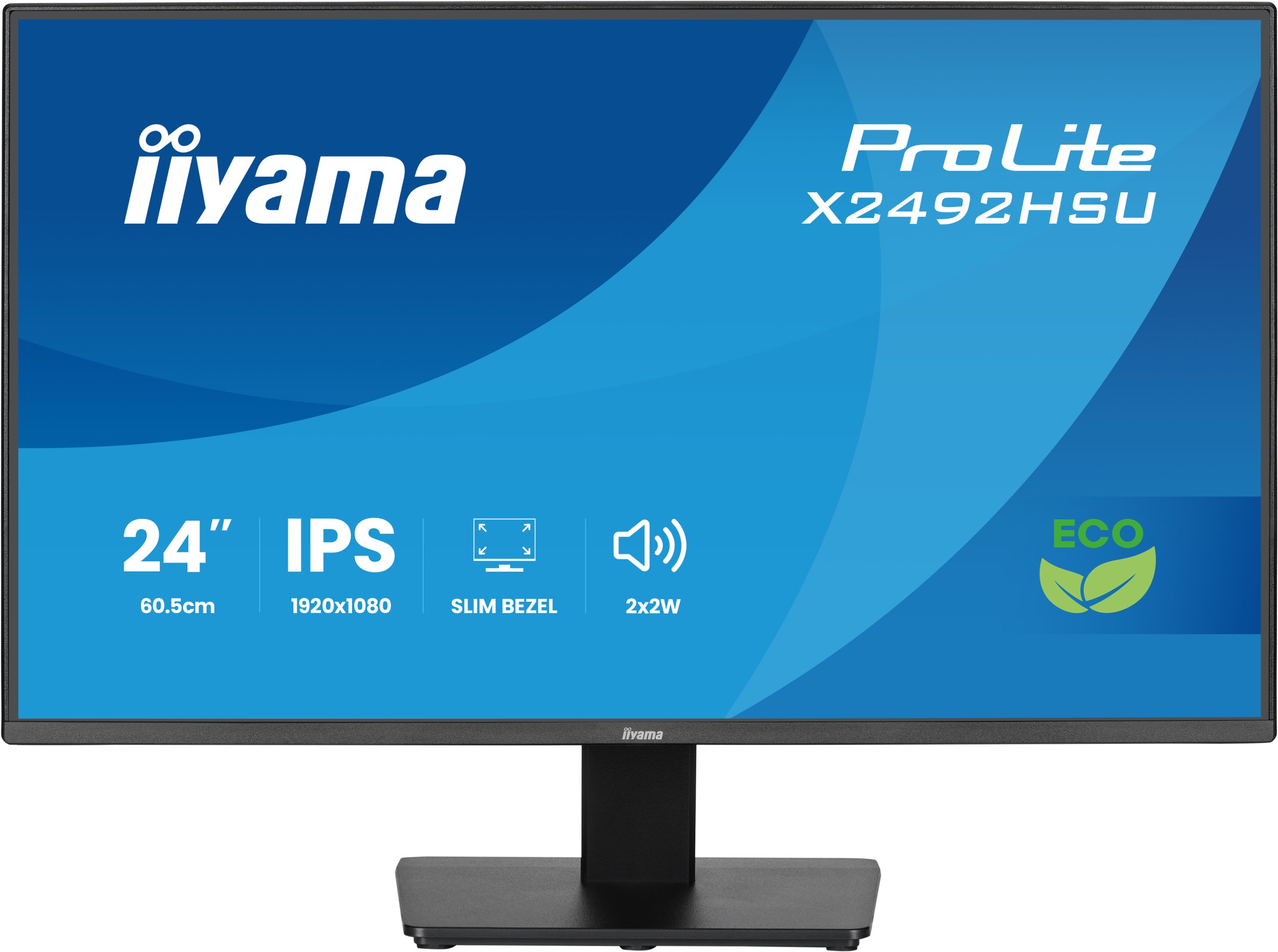 Монитор Iiyama ProLite X2492HSU B1, 24\", Full HD, црн
