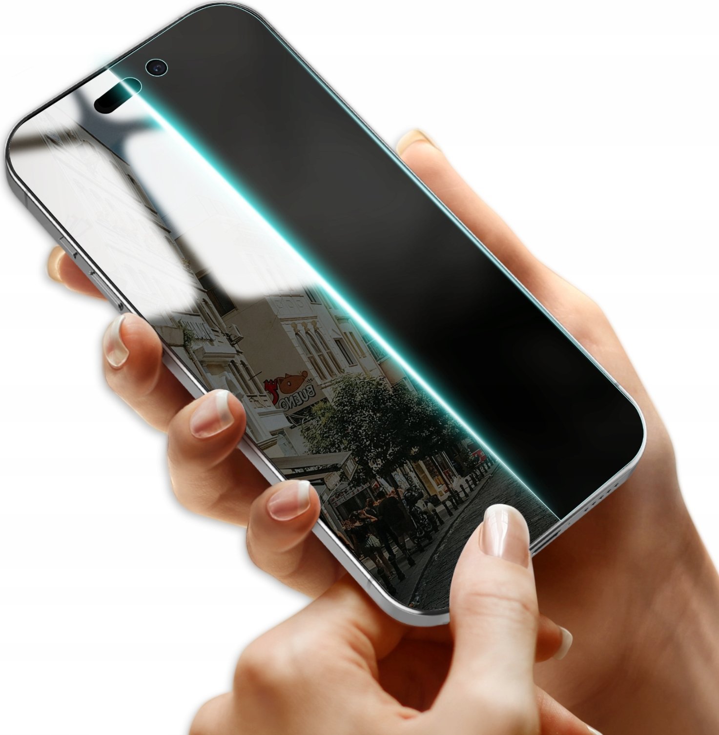 Заштитна фолија Grizz MatteScreen Easy за iPhone 13 Pro Max, 2 парчиња, анти-рефлективна, проѕирна