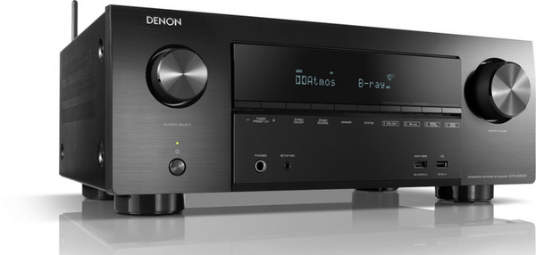 Marrës AV Denon AVR-X2600H, i zi 