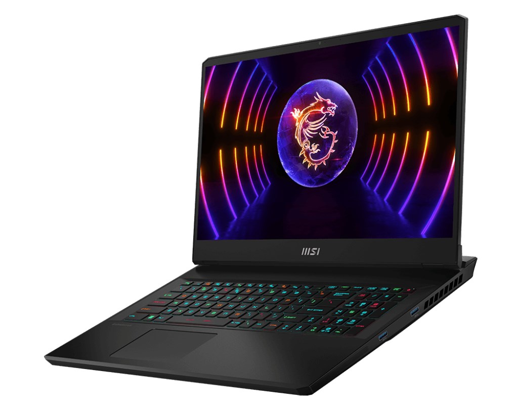 Laptop MSI Gaming GP77, 17.3", Intel i7-13700H, 32 GB RAM, 2000 GB SSD, NVIDIA GeForce RTX 4070, i zi