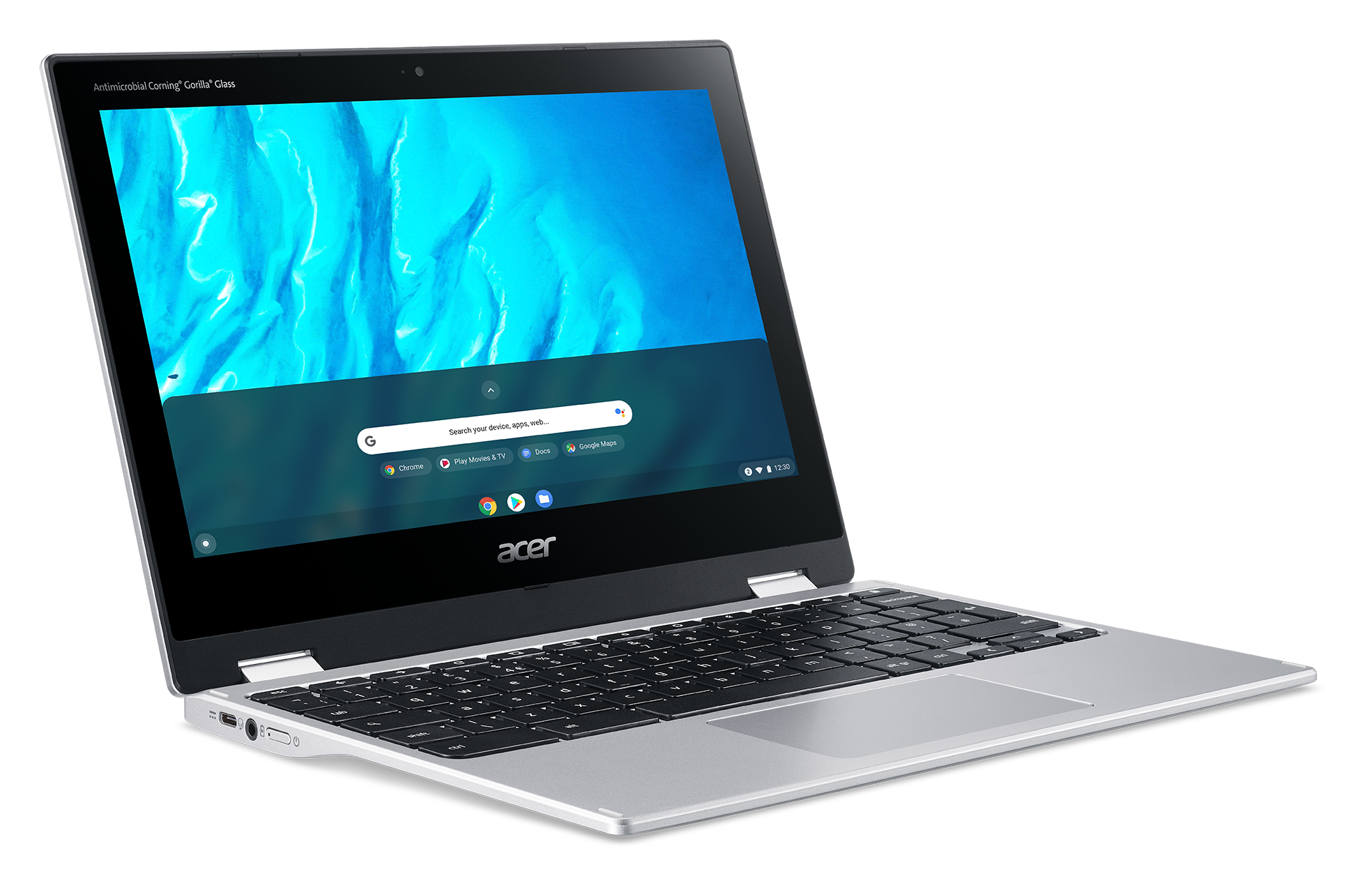 Laptop Acer Chromebook Spin 11, 11,6", HD, MediaTek M8183C, 4GB RAM, 64GB eMMC, i hirtë