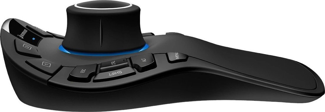 Maus 3D 3Dconnexion SpaceMouse Pro Wireless, pa tela, ergonomik, i zi