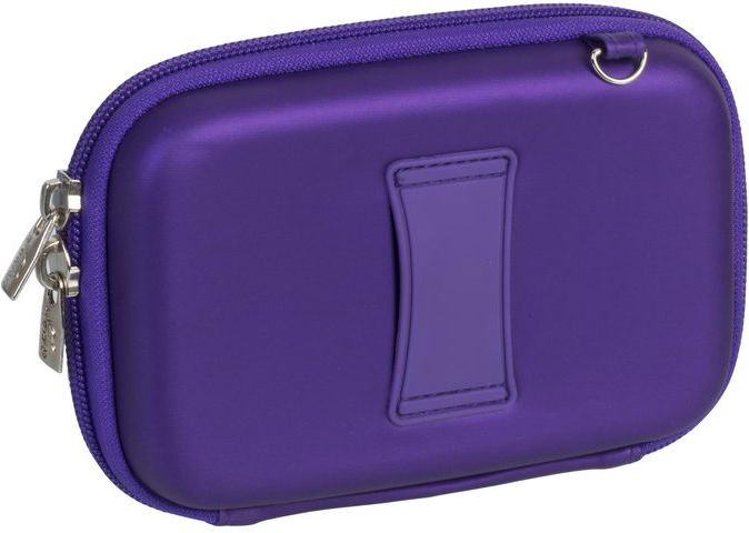 Çantë mbrojtëse për hard disk dhe GPS, material EVA, me rrip shpatulle, vjollcë