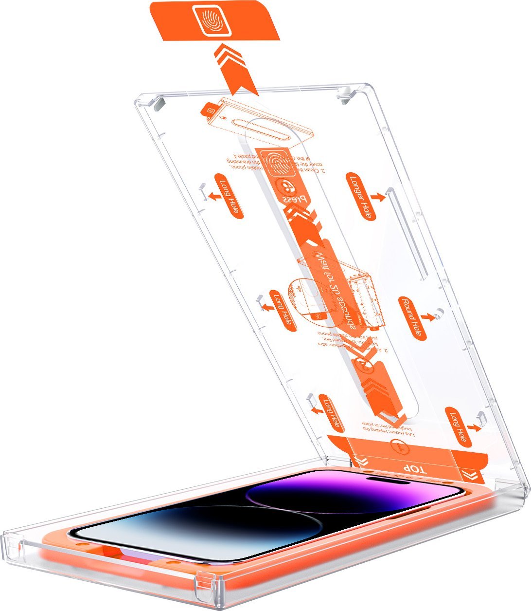 Mbrojtës ekrani Mobile Origin për iPhone 12 Pro 12, xham i temperuar, 2 copë, transparent