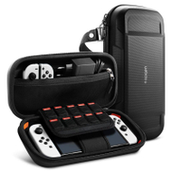 Mbështjellëse për Nintendo Switch/Switch OLED Spigen Rugged Armor Pro Pouch, e zezë Mbështjellëse për Nintendo Switch/Switch OLED Spigen Rugged Armor Pro Pouch, e zezë