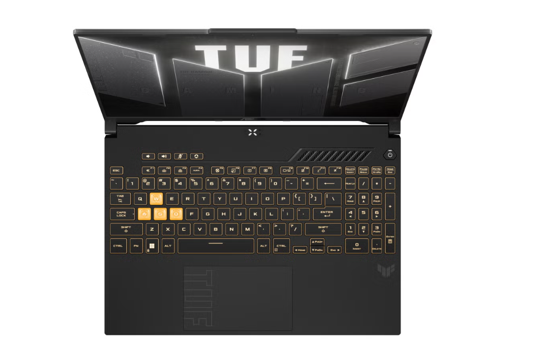 Лаптоп ASUS TUF Gaming F16, 16", WUXGA, Intel Core 5 210H, 16GB RAM, 512GB SSD, Nvidia RTX 4050 6GB, црн