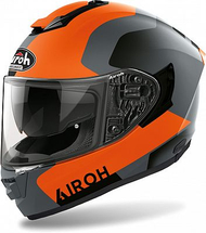 Helmetë moto Airoh ST.501 Dock, madhësia XL, zi portokalli