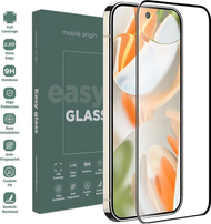 Заштитно стакло Mobile Origin EasyGlass за Google Pixel 9 Pro XL, отпорно на удари, висока транспарентност