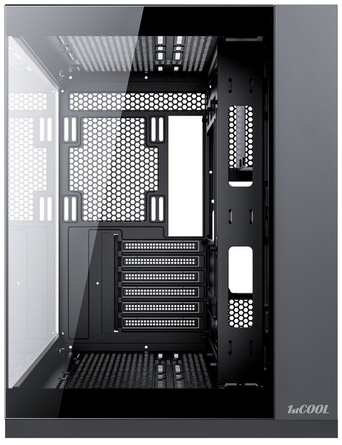 Куќиште за компјутер 1stCOOL CubeTower DREAMER, USB 3.0, USB C, со ARGB вентилатори