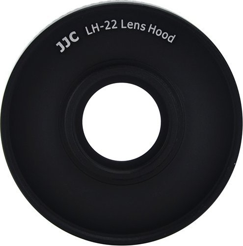 Parasole objektivi JJC ES 22 për Canon EF M 28mm, e zezë