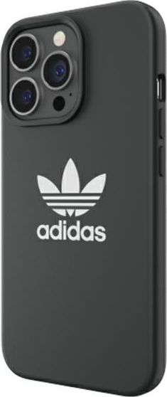 Заштитна маска за телефон Adidas OR Silicone Case FW21, за iPhone 13 Pro, силиконска, црна