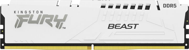 Module të memories Kingston Fury Beast White 32GB (2x16GB) DDR5 5600 CL36, AMD EXPO