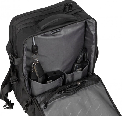 Çantë shpine për laptop Natec CAMEL PRO, 17.3", e zezë