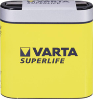Bateri 3R12 Varta Superlife, 4.5V