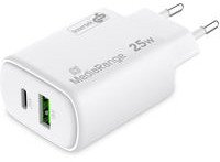 Полнач USB MediaRange MRMA112-2, 2 порти, бел