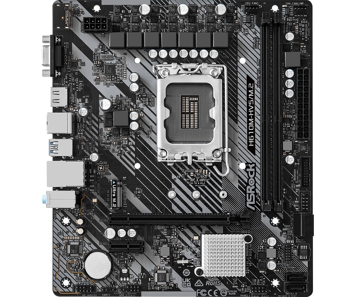 Pllakë amë Asrock H610M-HVS