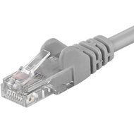 Kabllo ethernet PremiumCord UTP RJ45-RJ45, CAT6, 15m, e hirtë