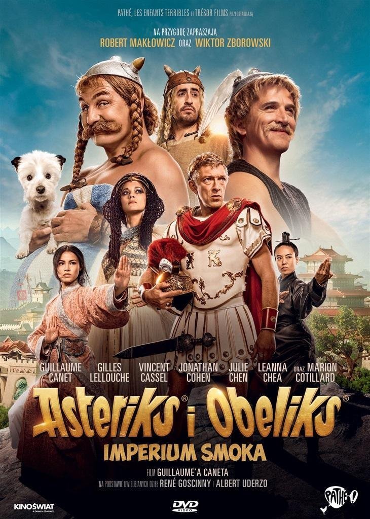 DVD film Asterix & Obelix The Empire of the Dragon, komedi familjare, Dolby Digital 5.1