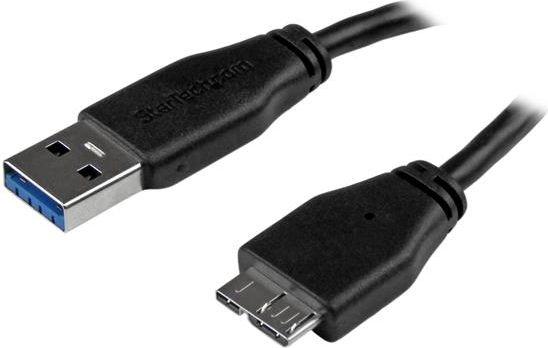 Kabllo USB StarTech USB3AUB3MS, USB A në micro B, 3 m, e zezë