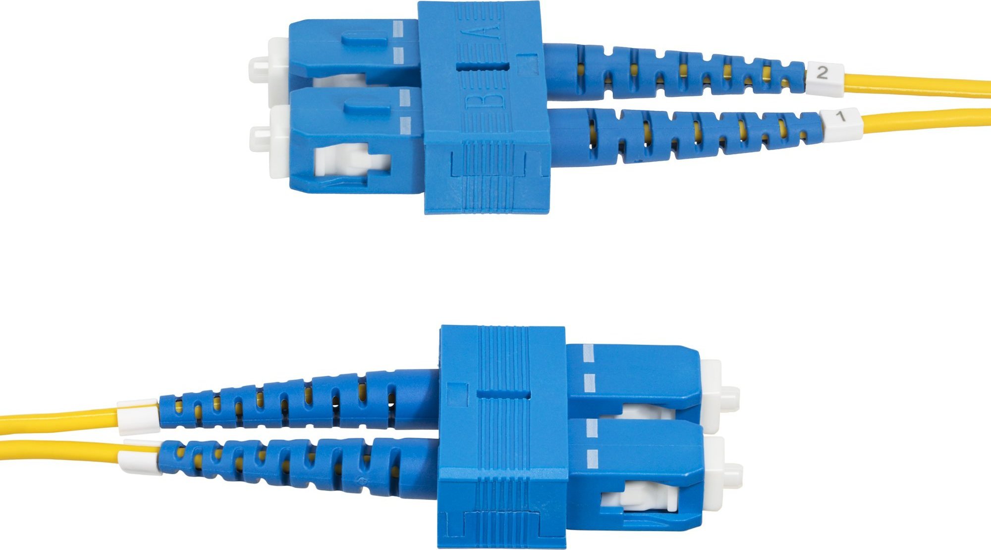 Kabëll fibër optike StarTech.com, 30m, SC në SC, OS2 Single Mode Duplex, i verdhë